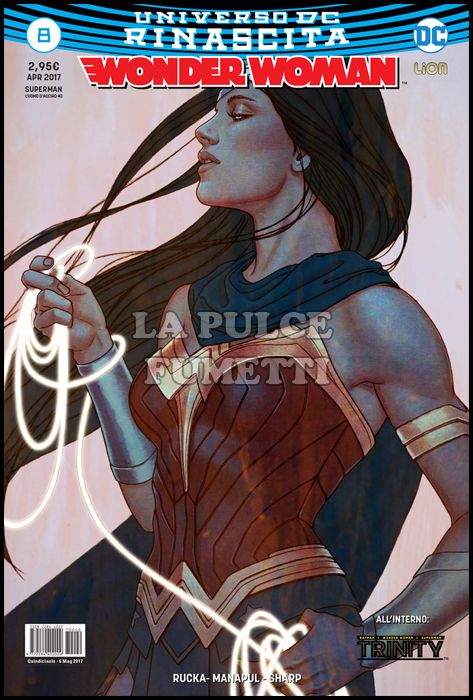 SUPERMAN L'UOMO D'ACCIAIO # 40 - WONDER WOMAN 8 - RINASCITA